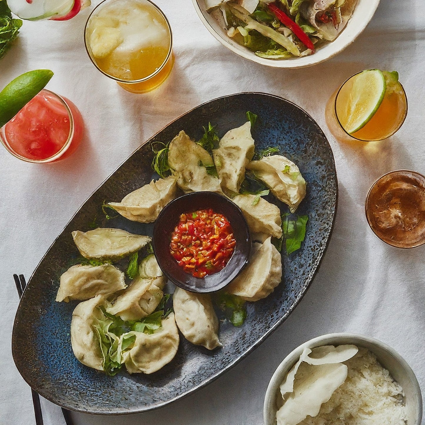 Chinese Dumplings with Alexandra's Pikliz - Pikliz Recipe