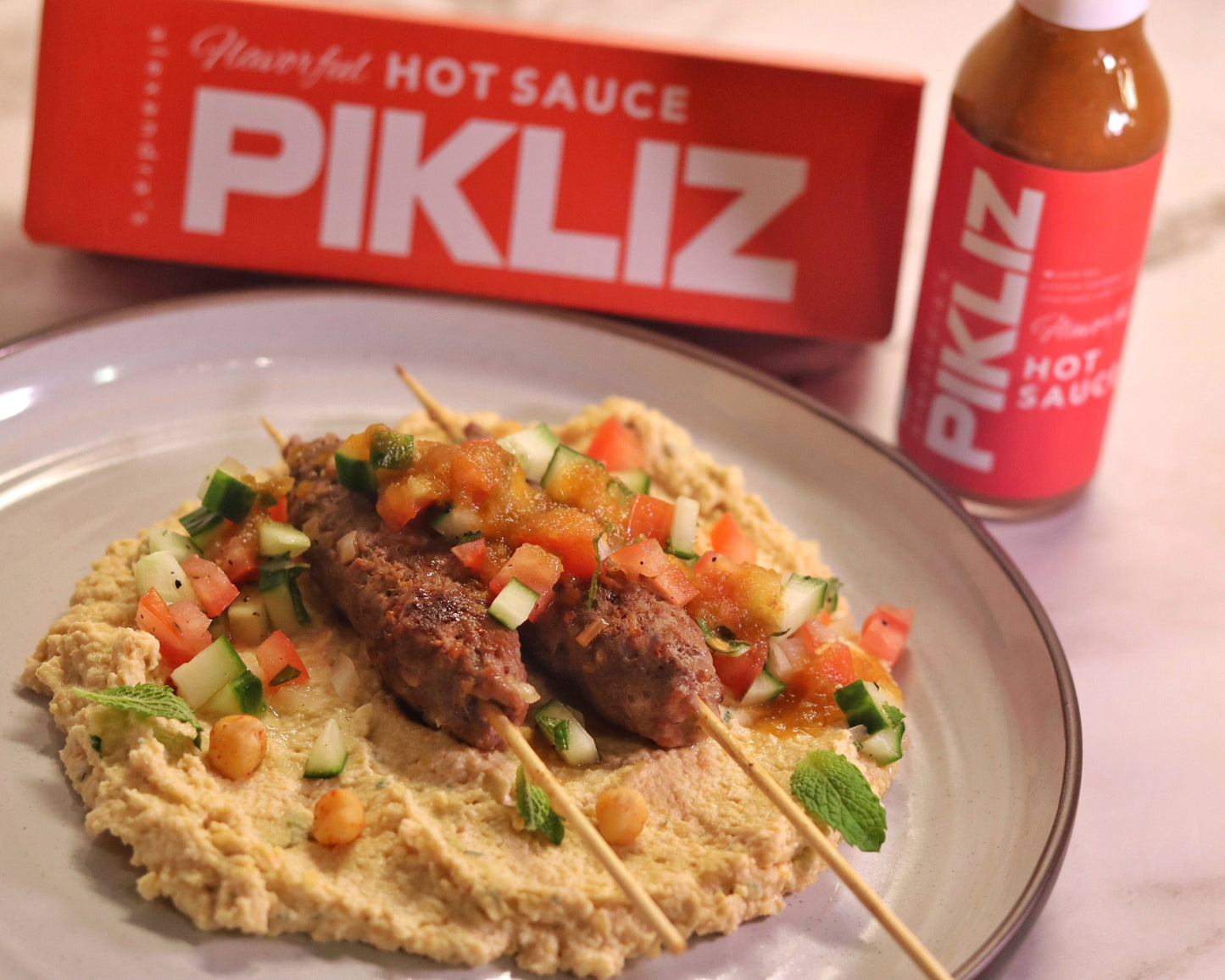 Beef Kababs with Alexandra's Pikliz®
